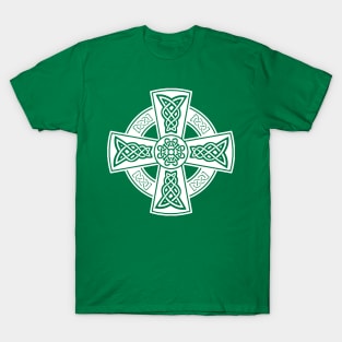 Celtic High Cross Decorative Knotwork 16 T-Shirt